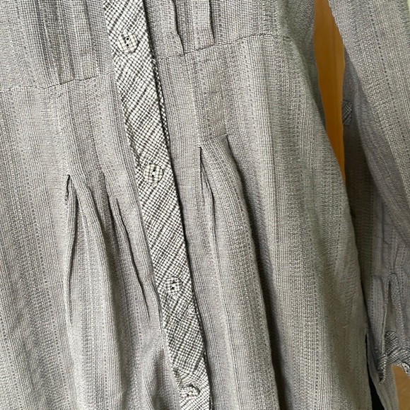 Sandwich Long-Sleeved Grey Button-Down Tunic, Size 38/S - Picture 5 of 15